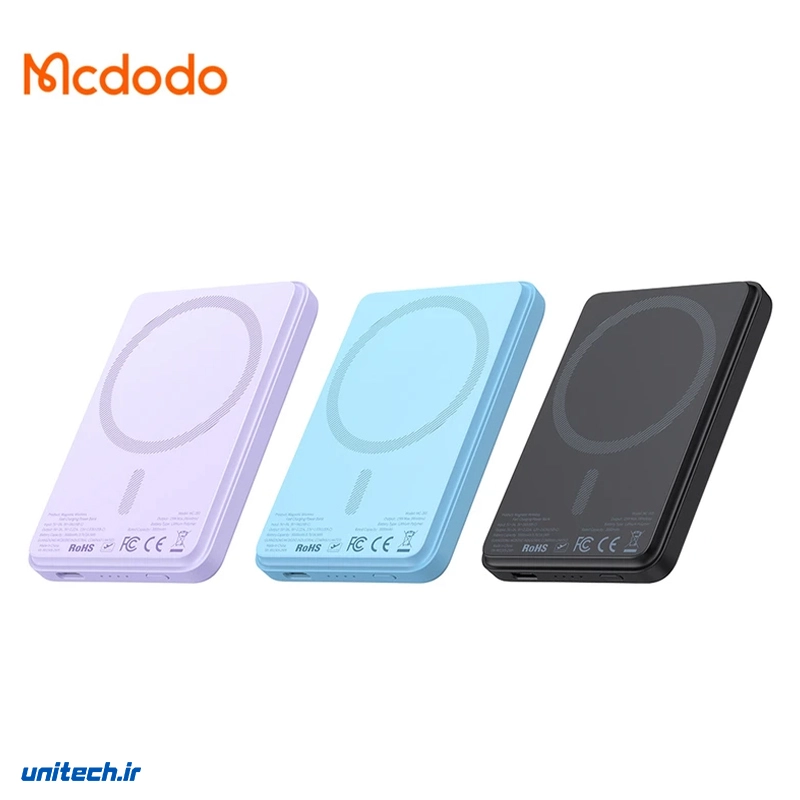 پاوربانک 15 وات مک دودو مدل MC395 ظرفیت 5000 میلی آمپر ساعت9